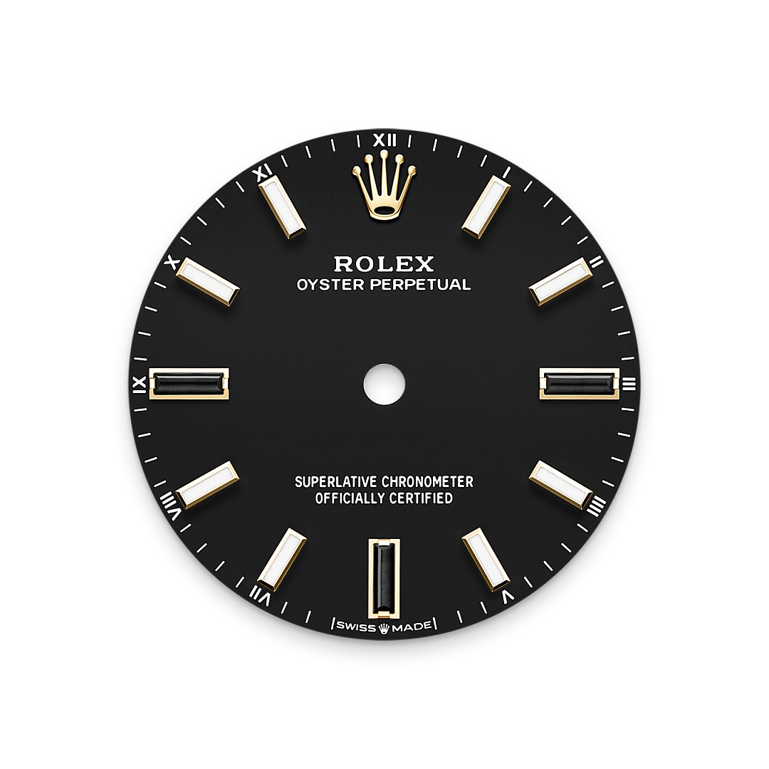 Rolex Oyster Perpetual in oro amarillo de 18 quilates, M124208-0001 Vendemmia Joyero