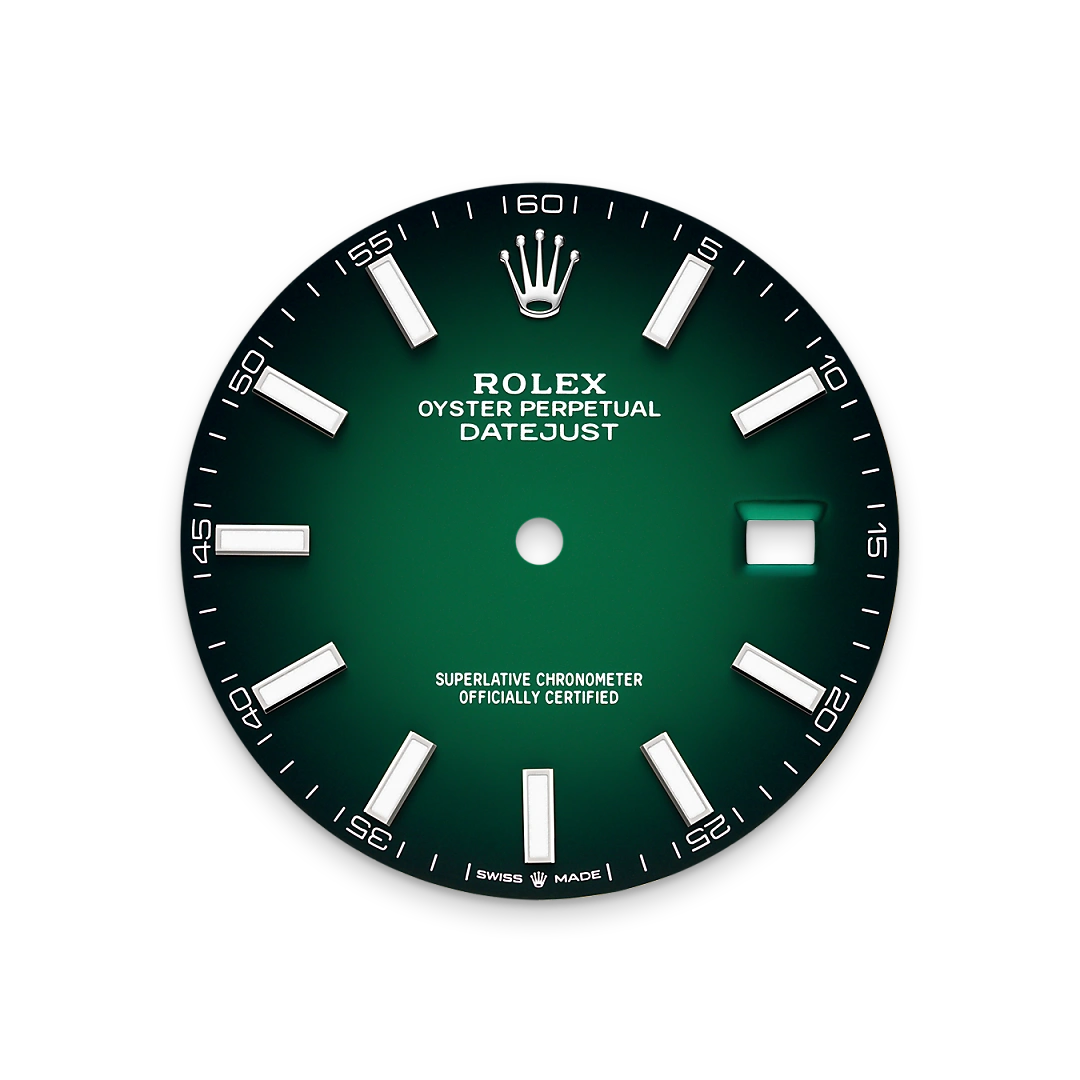 Rolex Datejust in Rolesor blanco —combinación de acero Oystersteel y oro blanco, M126334-0033 Vendemmia Joyero