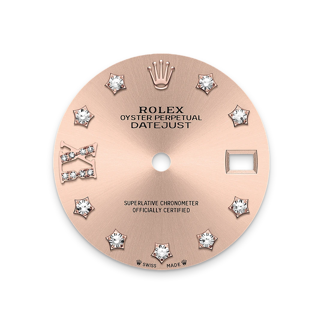 Rolex Lady-Datejust en Rolesor Everose —combinación de acero Oystersteel y oro Everose, M279171-0028 Vendemmia Joyero