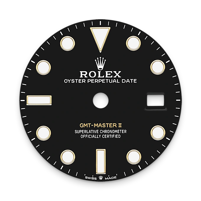 Rolex GMT-Master II in oro amarillo de 18 quilates, M126718GRNR-0001 Vendemmia Joyero