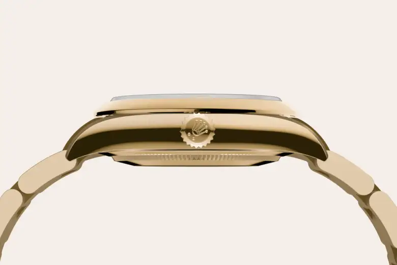 Rolex Oyster Perpetual in oro amarillo de 18 quilates, M124208-0001 Vendemmia Joyero