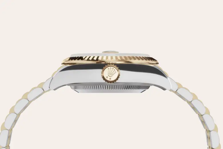 Rolex Lady-Datejust en Rolesor amarillo —combinación de acero Oystersteel y oro amarillo, M279173-0007 Vendemmia Joyero