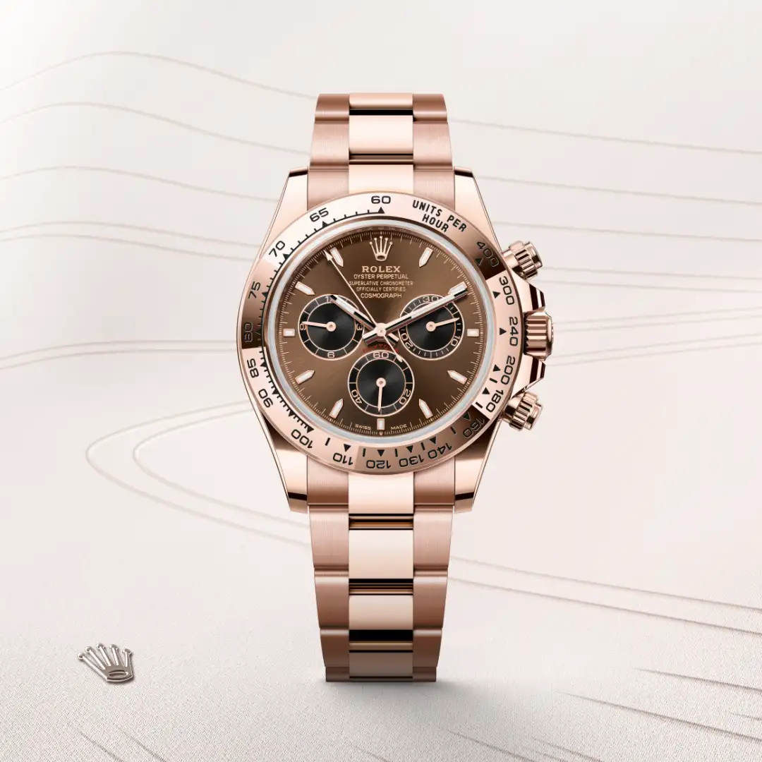 Rolex Cosmograph Daytona en Oro Everose de 18 quilates, M126505-0005 Vendemmia Joyero