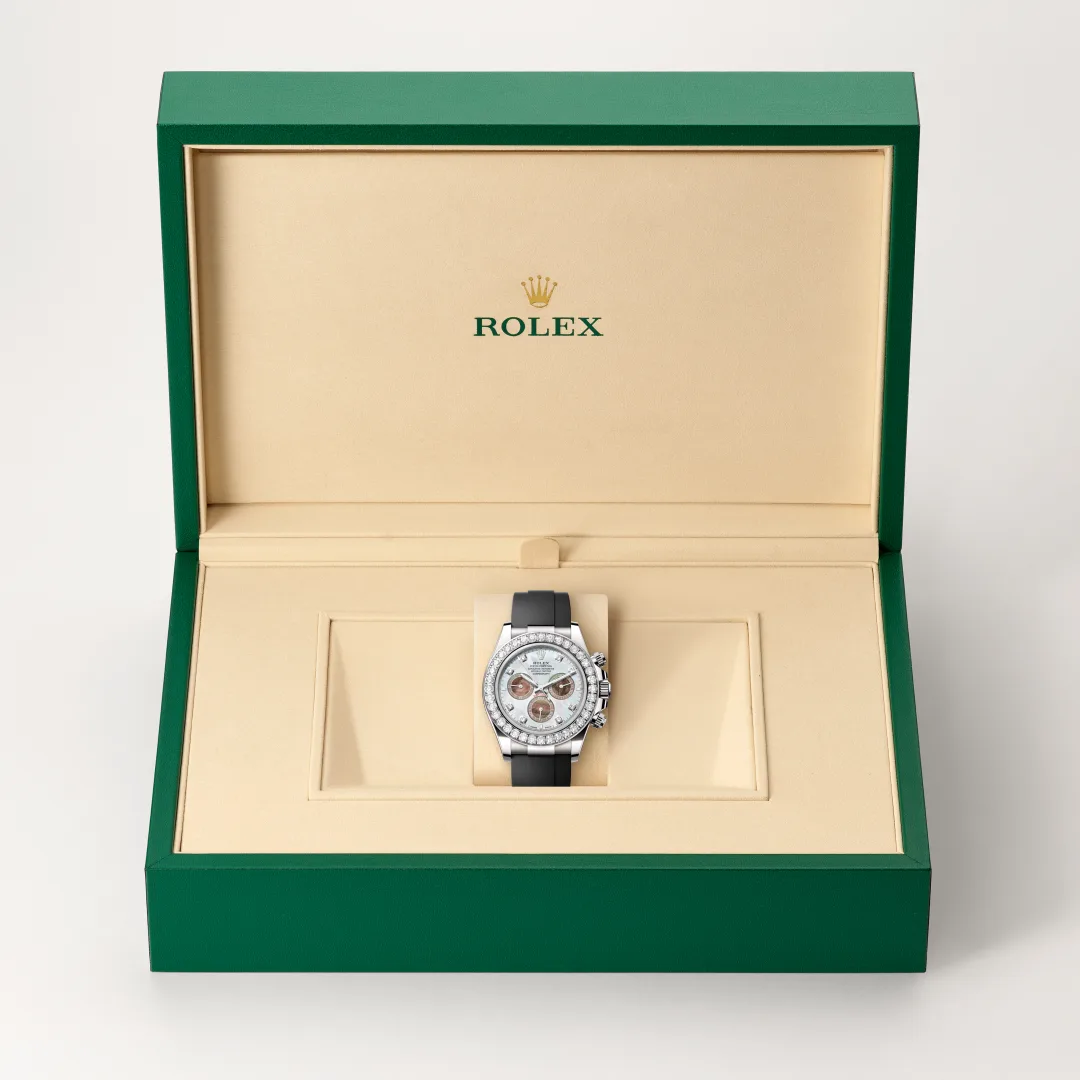 Rolex Cosmograph Daytona in Oro blanco de 18 quilates, M126589RBR-0001 Vendemmia Joyero