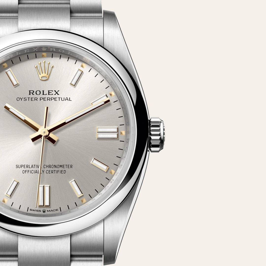 Rolex Oyster Perpetual in Acero Oystersteel, M126000-0001 Vendemmia Joyero
