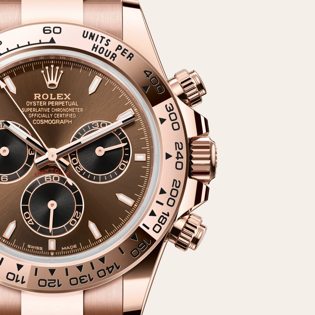 Rolex Cosmograph Daytona in Oro Everose de 18 quilates, M126505-0005 Vendemmia Joyero