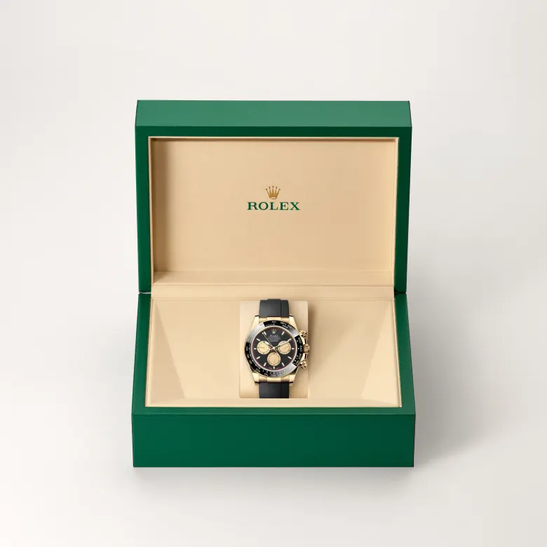 Rolex Cosmograph Daytona en oro amarillo de 18 quilates, M126518LN-0004 Vendemmia Joyero