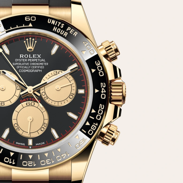 Rolex Cosmograph Daytona en oro amarillo de 18 quilates, M126518LN-0004 Vendemmia Joyero
