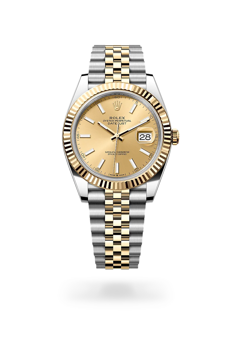 Rolex Datejust en Rolesor amarillo —combinación de acero Oystersteel y oro amarillo, M126333-0010 Vendemmia Joyero