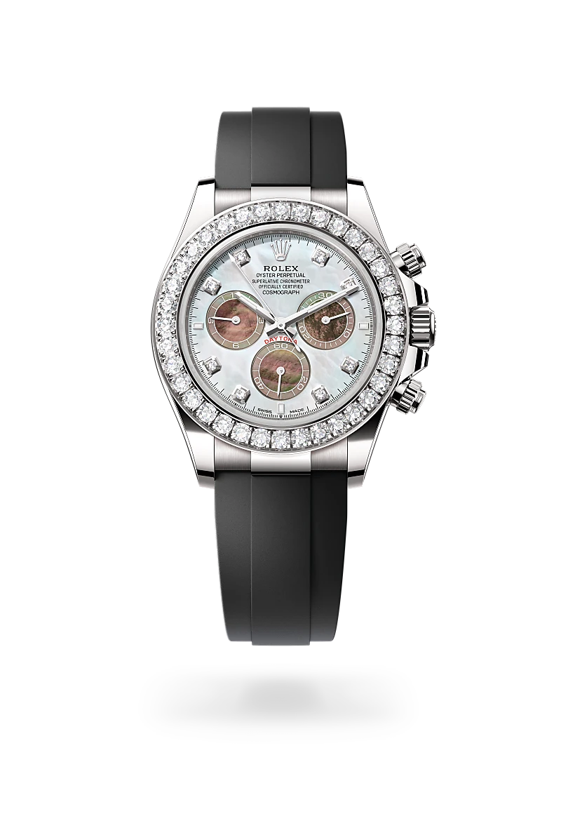 Rolex Cosmograph Daytona en Oro blanco de 18 quilates, M126589RBR-0001 Vendemmia Joyero