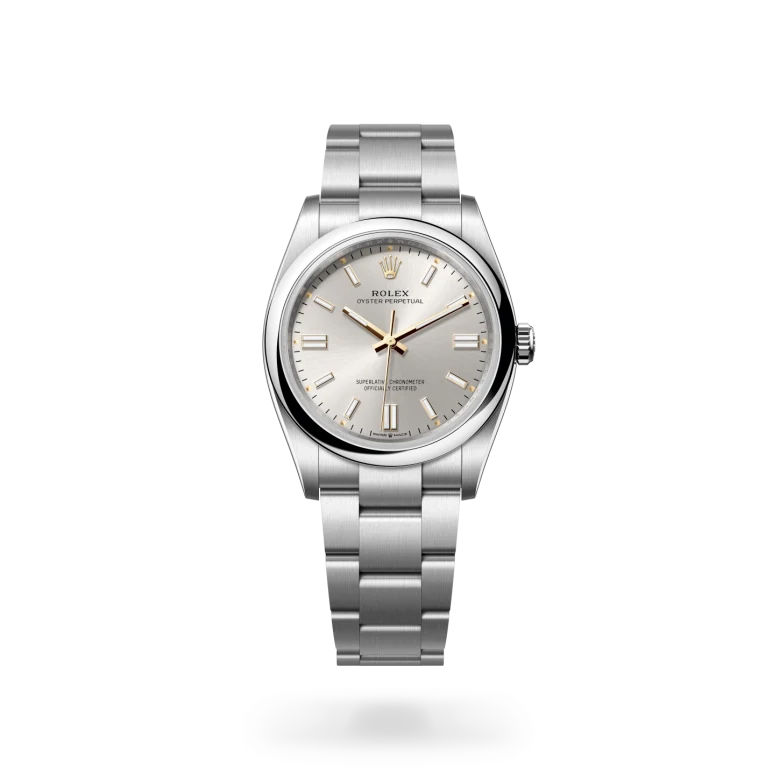 Rolex Oyster Perpetual en Acero Oystersteel, M126000-0001 Vendemmia Joyero