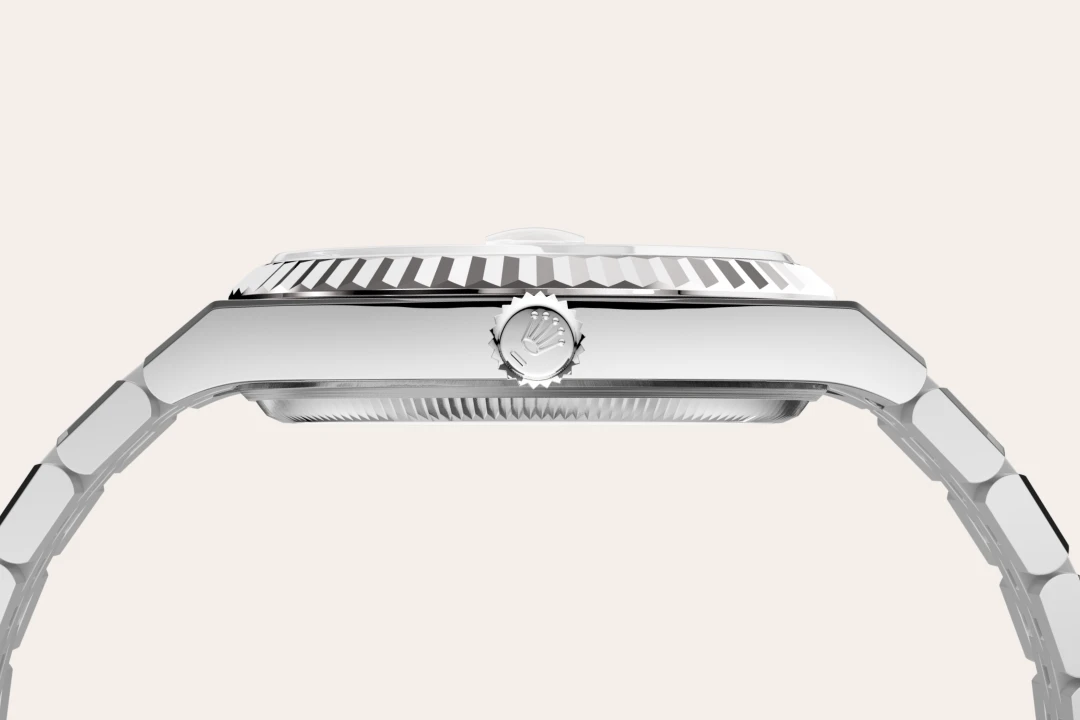 Rolex Land-Dweller in White Rolesor - combination of Oystersteel and white gold, M127234-0001 Vendemmia Joyero