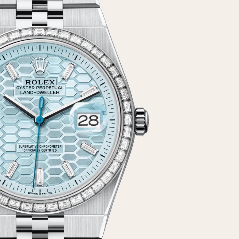 Rolex Land-Dweller en Platino, M127286TBR-0001 Vendemmia Joyero