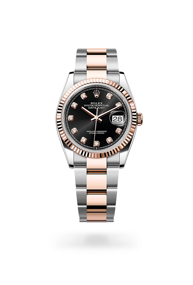 Rolex Datejust in Everose Rolesor - combination of Oystersteel and Everose gold, M126231-0020 - Vendemmia Joyero