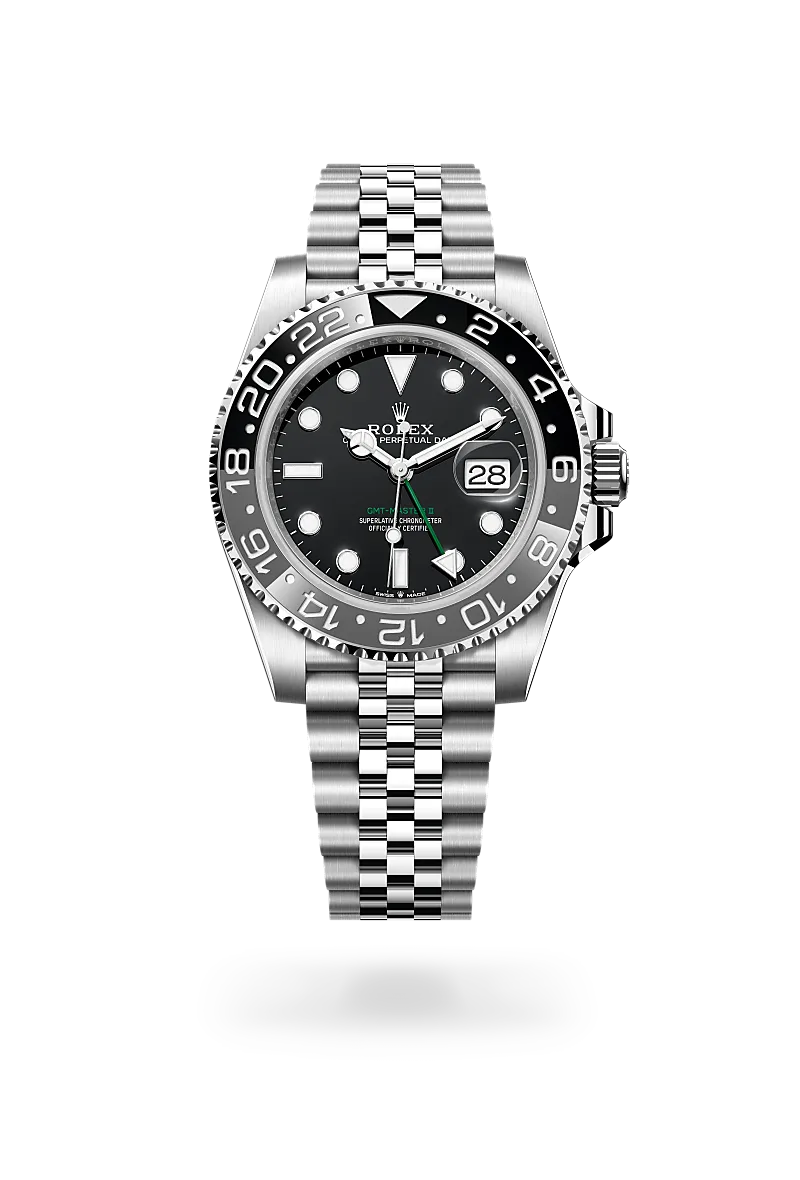 Rolex GMT-Master II in Oystersteel, M126710GRNR-0003 - Vendemmia Joyero