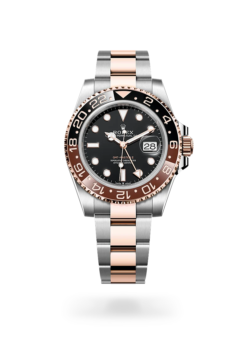 Rolex GMT-Master II in Everose Rolesor - combination of Oystersteel and Everose gold, M126711CHNR-0002 - Vendemmia Joyero