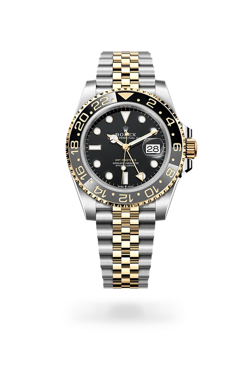 Rolex GMT-Master II in Yellow Rolesor - combination of Oystersteel and yellow gold, M126713GRNR-0001 - Vendemmia Joyero