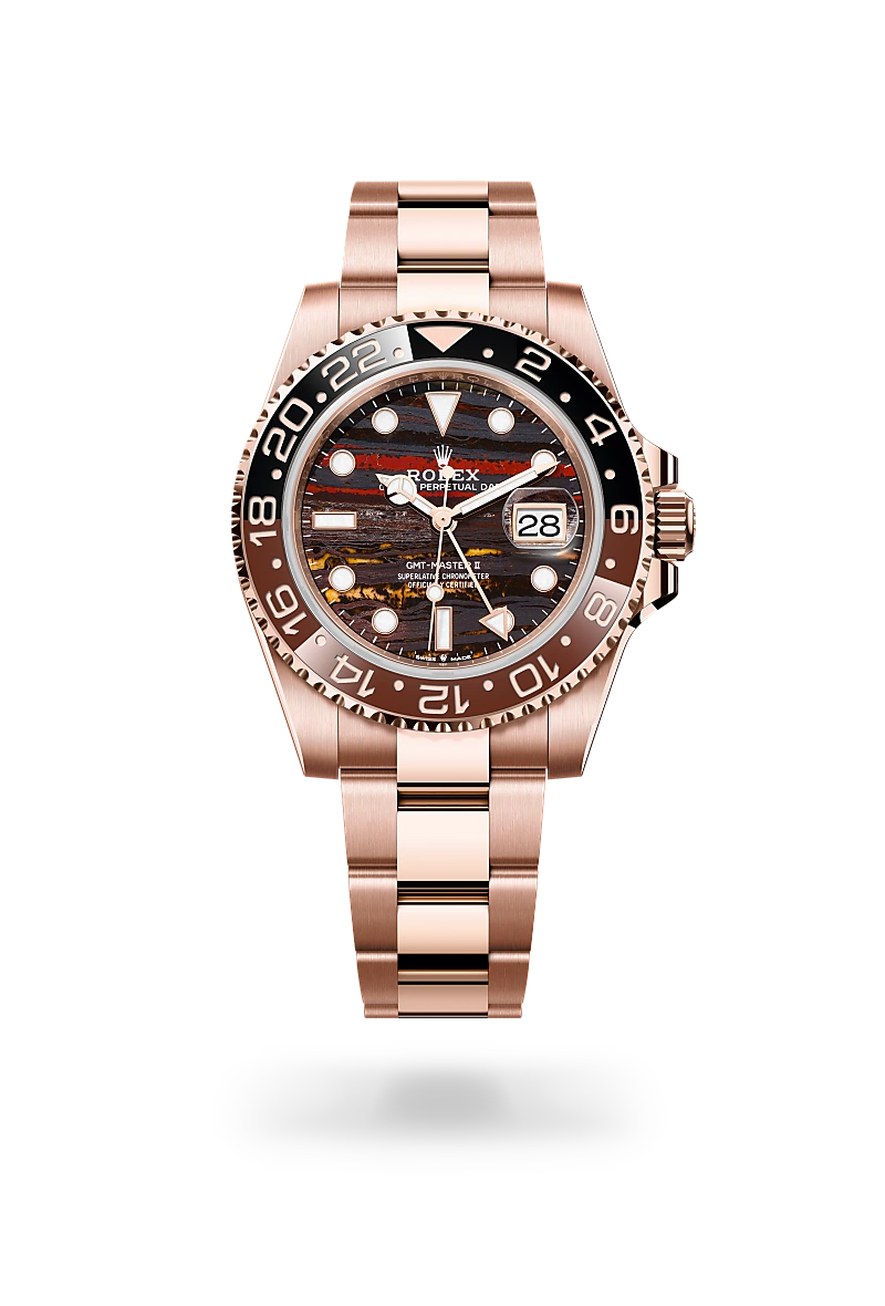 Rolex GMT-Master II in 18 ct Everose gold, M126715CHNR-0002 - Vendemmia Joyero