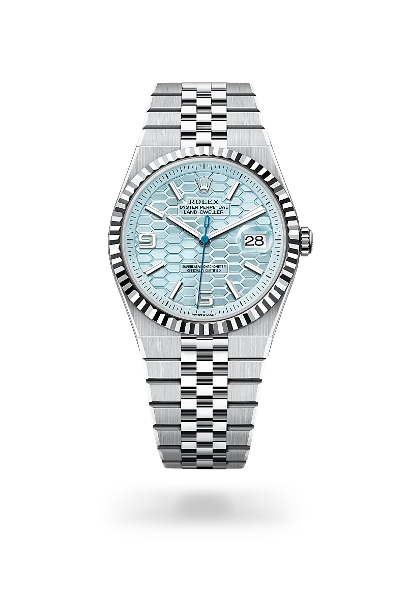 Rolex Land-Dweller in Platinum, M127336-0001 - Vendemmia Joyero