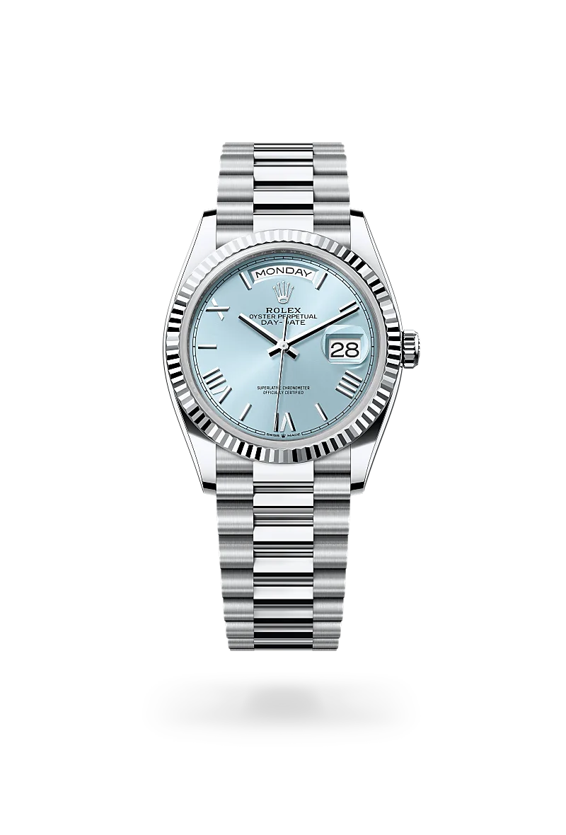 Rolex Day-Date in Platinum, M128236-0018 - Vendemmia Joyero