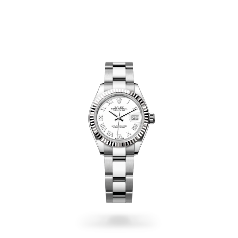 Rolex Lady-Datejust en Rolesor blanco —combinación de acero Oystersteel y oro blanco, M279174-0020 Vendemmia Joyero